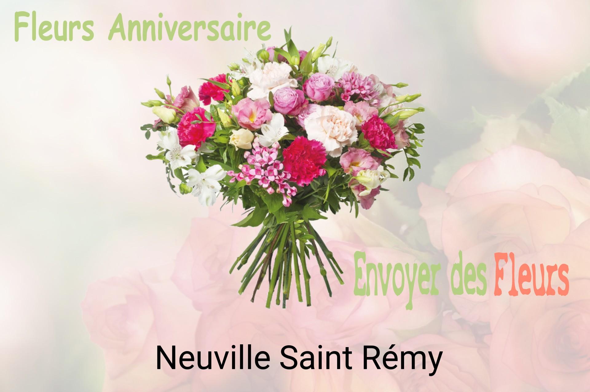 Bouquet de fleurs d’anniversaire livré à Neuville-Saint-Rémy