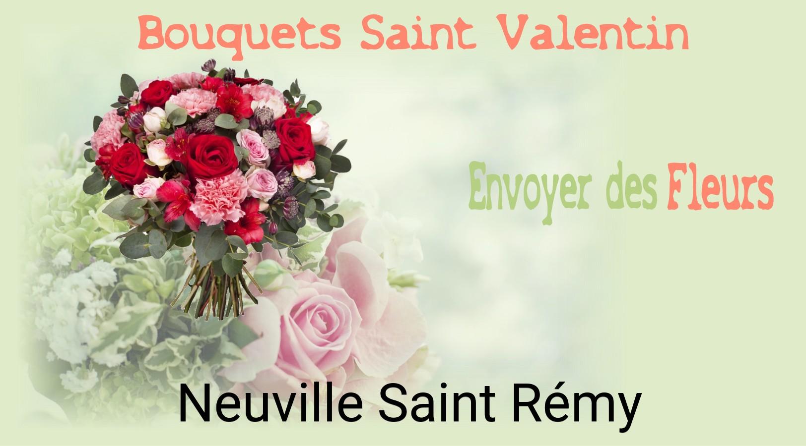 Roses de Saint-Valentin livrées à Neuville-Saint-Rémy